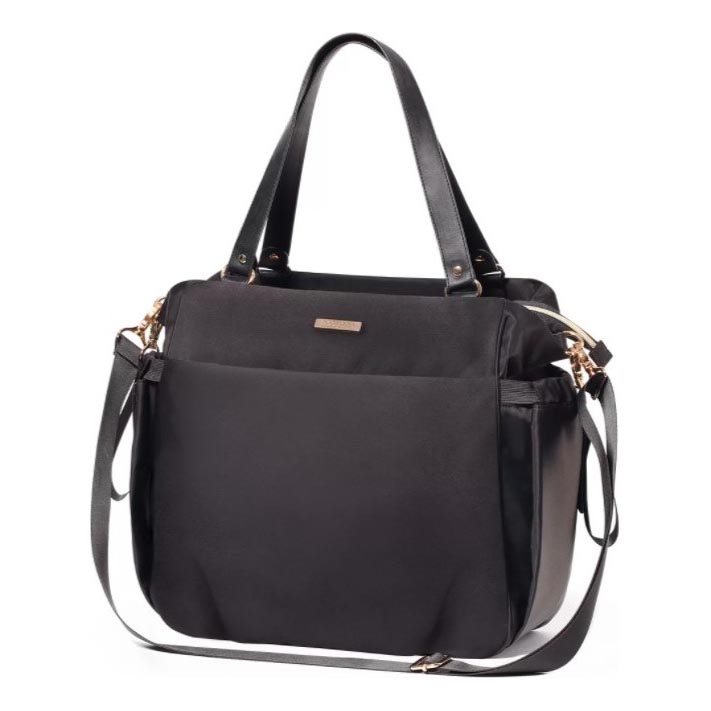 BabyOno - Wickeltasche für Kinderwagen Coco schwarz