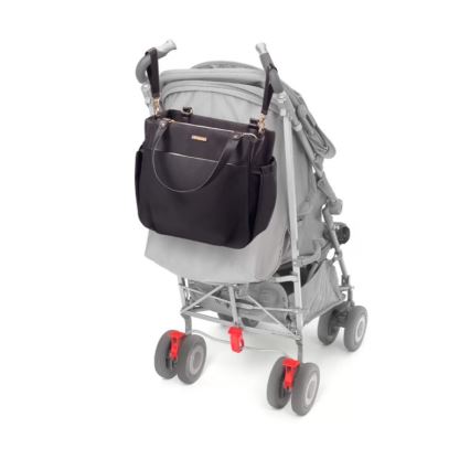 BabyOno - Wickeltasche für Kinderwagen Coco schwarz