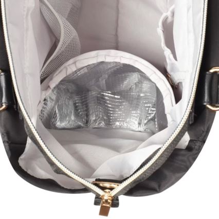 BabyOno - Wickeltasche für Kinderwagen Coco schwarz