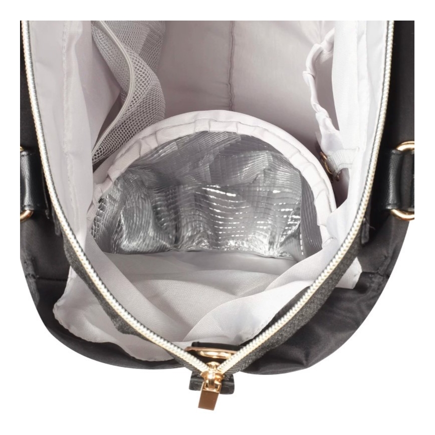 BabyOno - Wickeltasche für Kinderwagen Coco schwarz