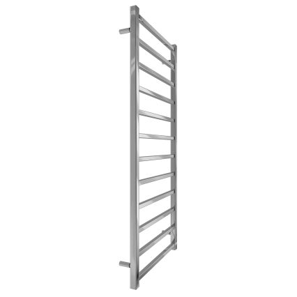 Bad-Handtuchheizkörper INOX TOKIO 233W/230V 117x53 cm Edelstahl/glänzender Chrom