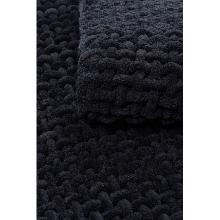 Badematte BELWEDER 60x100 cm, schwarz