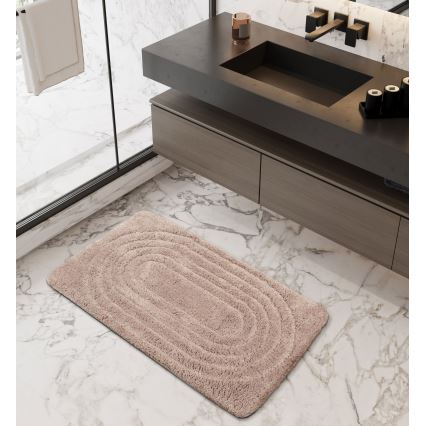 Badematte CARMEN 50 x 80 cm, beige