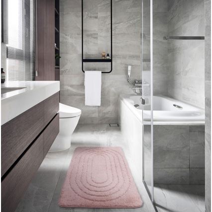 Badematte CARMEN 50 x 80 cm rosa