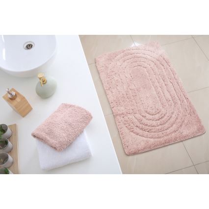 Badematte CARMEN 50 x 80 cm rosa