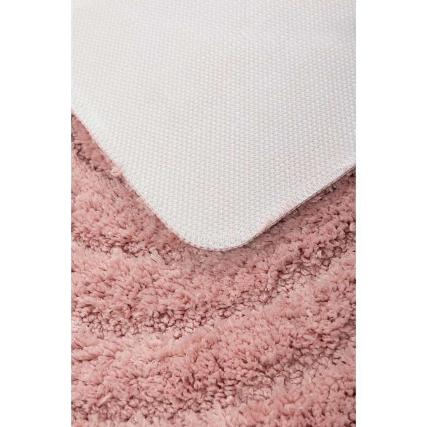 Badematte CARMEN 50 x 80 cm rosa