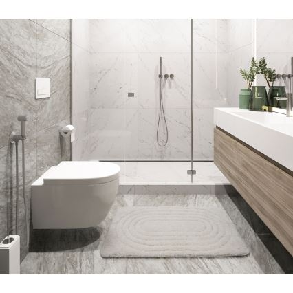 Badematte CARMEN 50x80 cm cremefarben