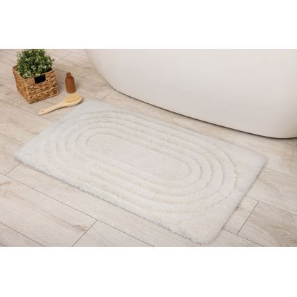 Badematte CARMEN 50x80 cm cremefarben