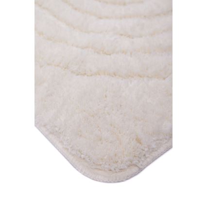 Badematte CARMEN 50x80 cm cremefarben