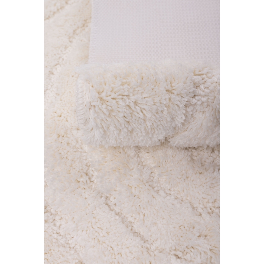 Badematte CARMEN 50x80 cm cremefarben