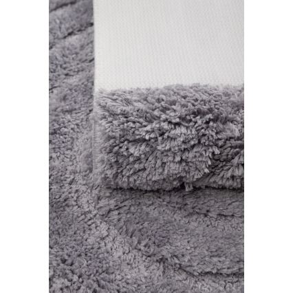Badematte CARMEN 50x80 cm grau