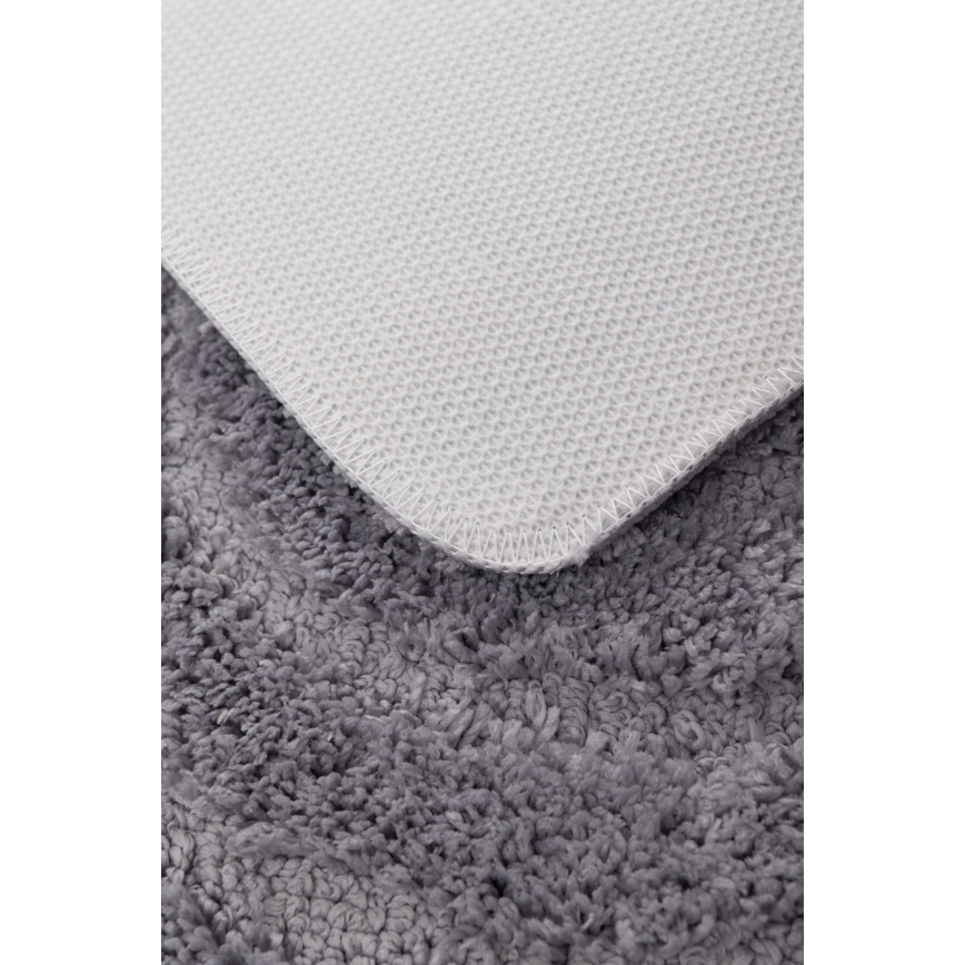 Badematte CARMEN 50x80 cm grau