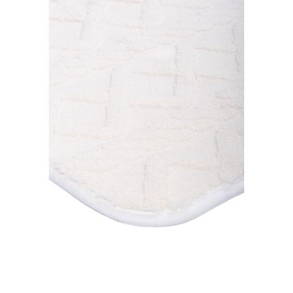Badematte NEW STYLE 3D 60x90 cm cremefarben