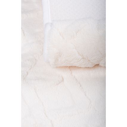 Badematte NEW STYLE 3D 60x90 cm cremefarben