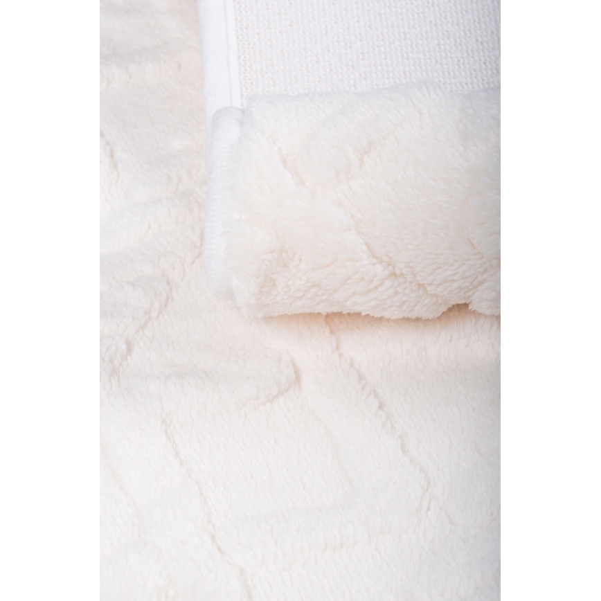 Badematte NEW STYLE 3D 60x90 cm cremefarben