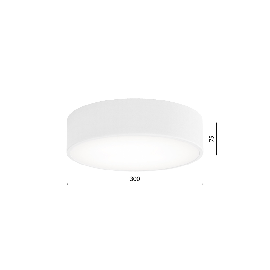 Badezimmer-Deckenleuchte CLEO 2xE27/24W/230V d. 30 cm weiß IP54