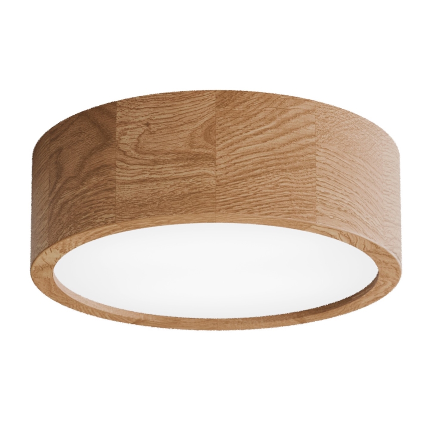 Badezimmer-Deckenleuchte CLEO 2xE27/24W/230V IP54 d 27,5 cm Eiche