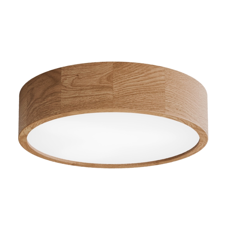 Badezimmer-Deckenleuchte CLEO 3xE27/24W/230V IP54 d 37,5 cm Eiche