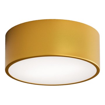 Badezimmer-Deckenleuchte CLEO mit Sensor, 1x E27, 24 W, 230 V, Ø 20 cm, IP54, goldfarben