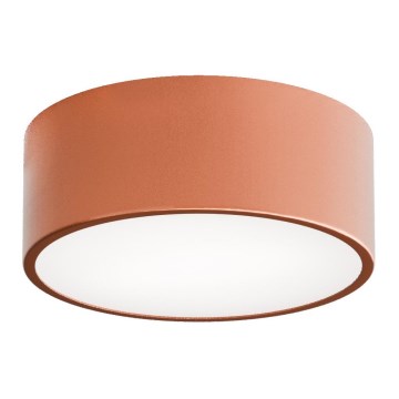 Badezimmer-Deckenleuchte CLEO mit Sensor, 1x E27/24W/230V, Ø 20 cm, IP54, kupferfarben