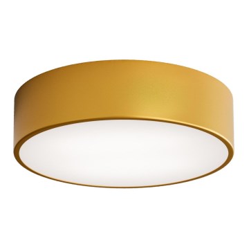 Badezimmer-Deckenleuchte CLEO mit Sensor, 2xE27/24W/230V, Ø 30 cm, goldfarben, IP54