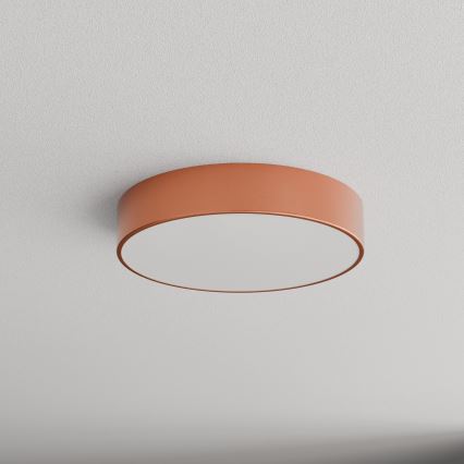 Badezimmer-Deckenleuchte CLEO mit Sensor, 3×E27/24W/230V, Ø 40 cm, kupferfarben, Schutzart IP54