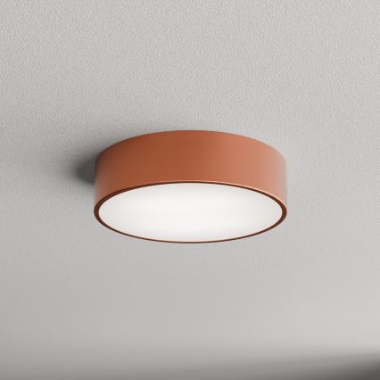 Badezimmer-Deckenleuchte CLEO mit Sensor 2xE27/24W/230V Ø 30 cm kupferfarben IP54