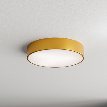 Badezimmer-Deckenleuchte mit Sensor CLEO 3xE27/24W/230V Ø 40 cm goldfarben IP54