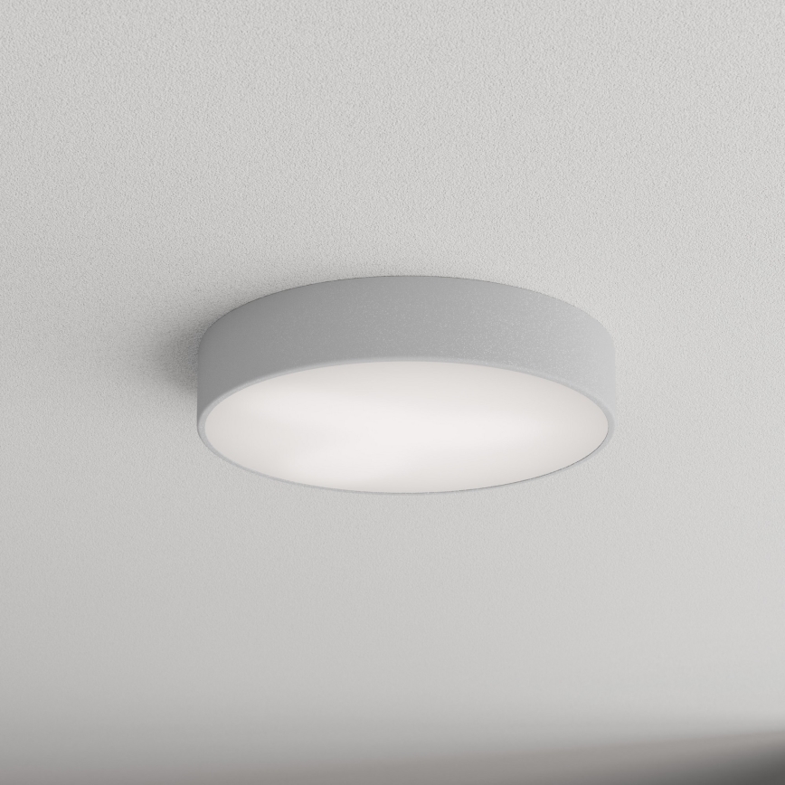 Badezimmer-Deckenleuchte mit Sensor CLEO 3xE27/24W/230V Ø 40 cm grau IP54