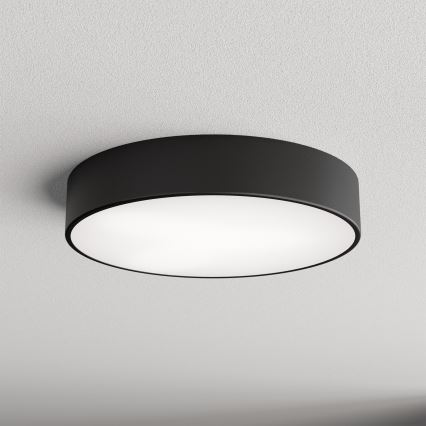 Badezimmer-Deckenleuchte mit Sensor CLEO 3xE27/24W/230V Ø 40 cm schwarz IP54