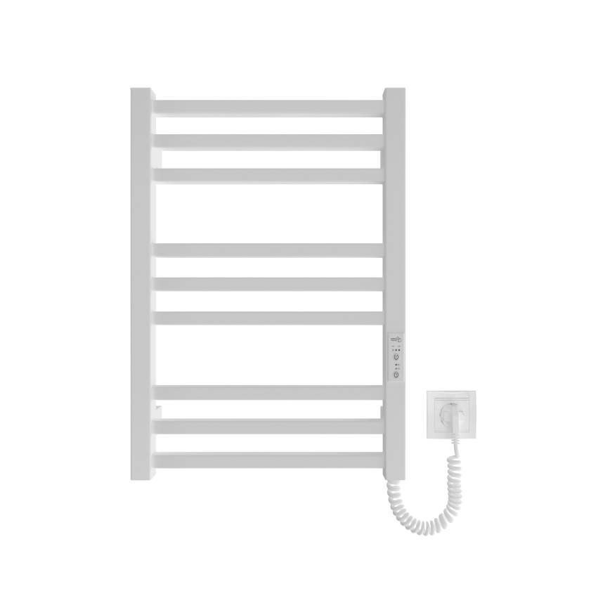 Badezimmer-Handtuchheizkörper HF DERBY 100W/230V 57x43 cm weiß rechts