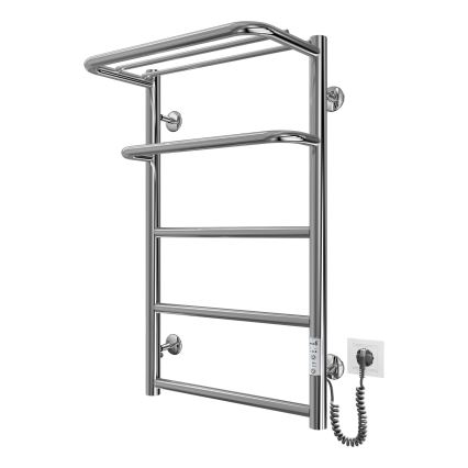 Badezimmer-Handtuchheizkörper HOTEL 75W/230V 66x42 cm Edelstahl/Chrom rechts