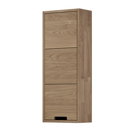 Badezimmer-Hängeschrank GRIBSKOV 90 cm beige/Eiche