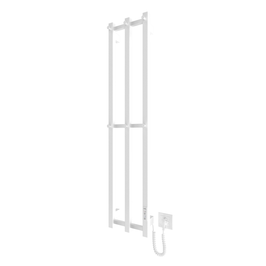 Badezimmer-Heizkörper HF SLIM 110W/230V 117x25 cm weiß eckig