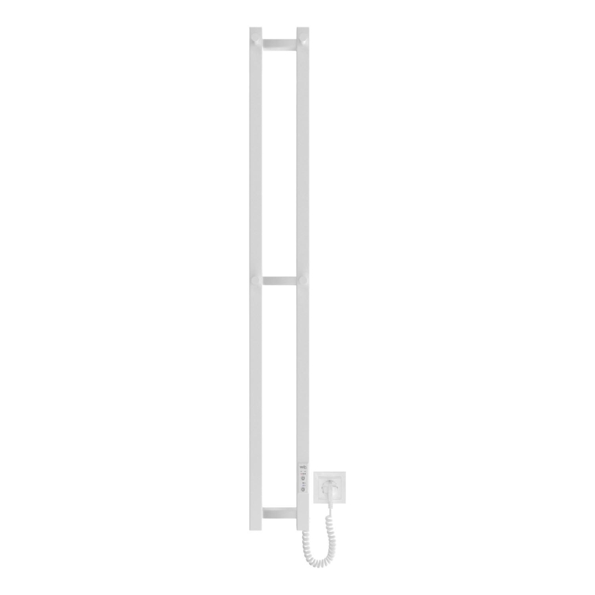 Badezimmer-Heizkörper HF SLIM 80W/230V 117x14 cm weiß eckig