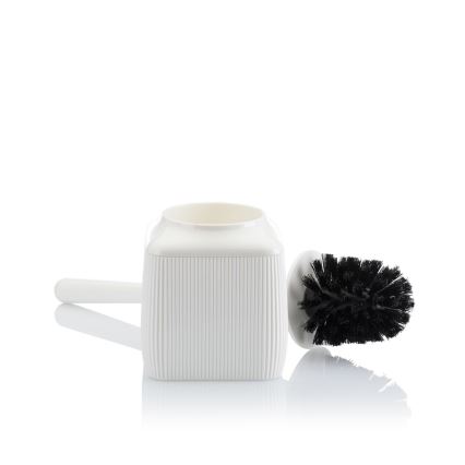 Badezimmer-Set CRYSTAL 5 Stk. weiß