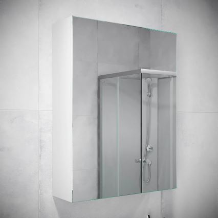 Badezimmer-Spiegelschrank KENWOOD 65x50 cm weiß