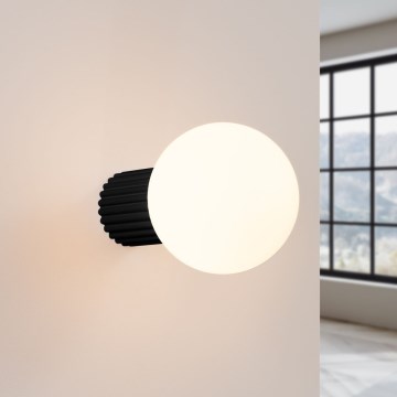 Badezimmer-Wandleuchte HALO 1xG9/8W/230V d 12 cm IP44 schwarz