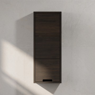 Badezimmer-Wandschrank GRIBSKOV 90 cm Braun/Eiche
