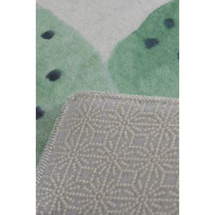 Badezimmermatte GRÜN 40x60 cm grün