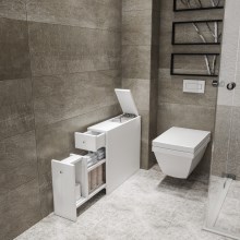 Badezimmerschrank CALENCIA 60x55 cm weiß