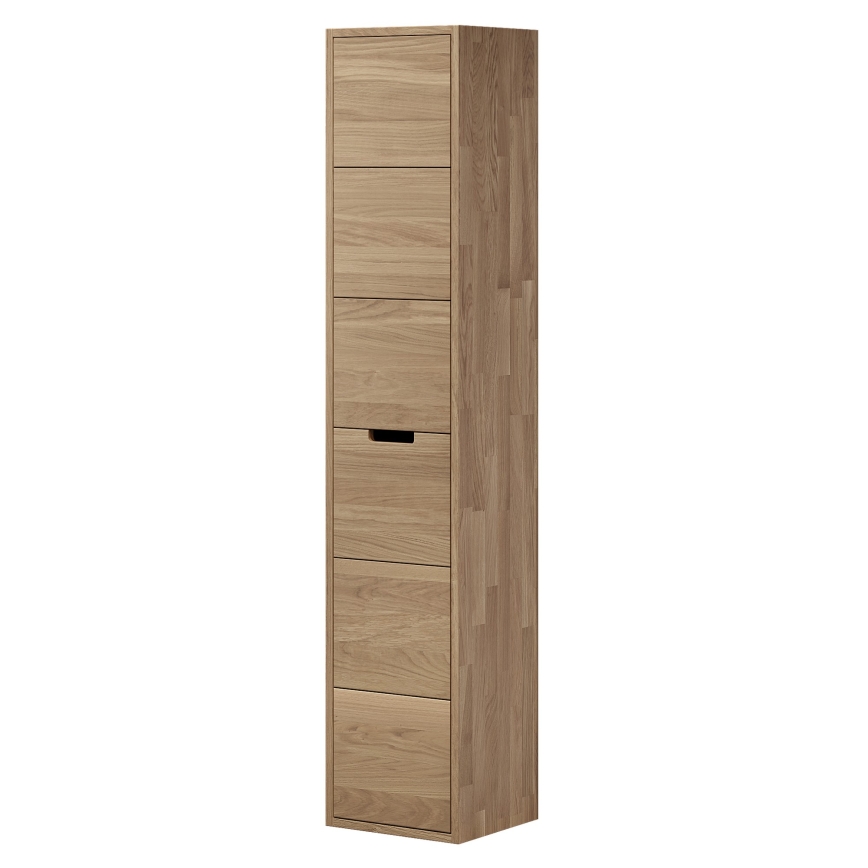 Badezimmerschrank GRIBSKOV 175 cm beige/Eiche