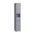 Badezimmerschrank KATY 30x170 cm grau