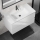 Badezimmerschrank mit Waschbecken KENWOOD, 91 cm, weiß