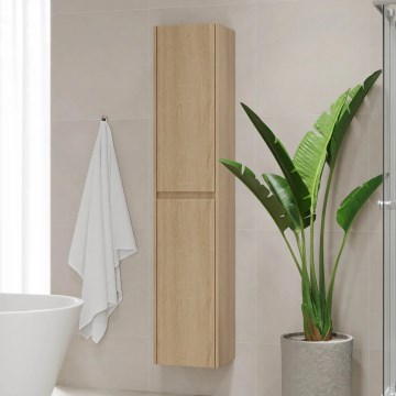 Badezimmerschrank MOLDE 35x174x32 cm, Eiche