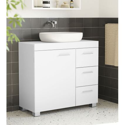 Badezimmerschrank NICO weiß