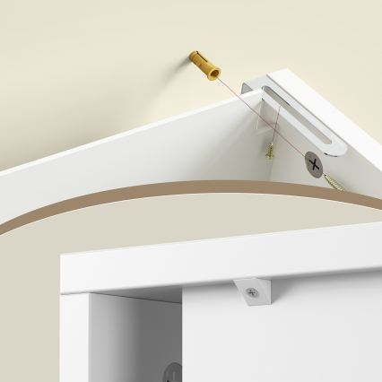 Badezimmerschrank NICO weiß