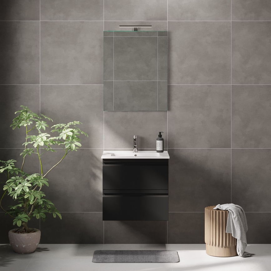 Badezimmerspiegel NORDBORG 60x75 cm