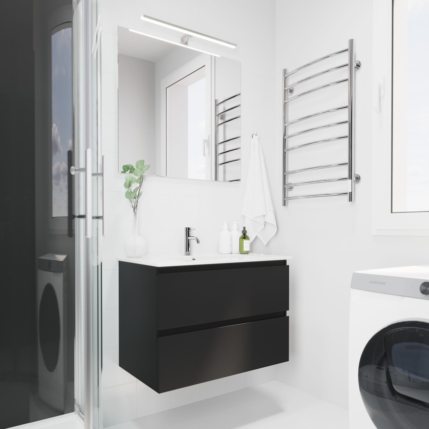 Badezimmerspiegel NORDBORG 80x75 cm