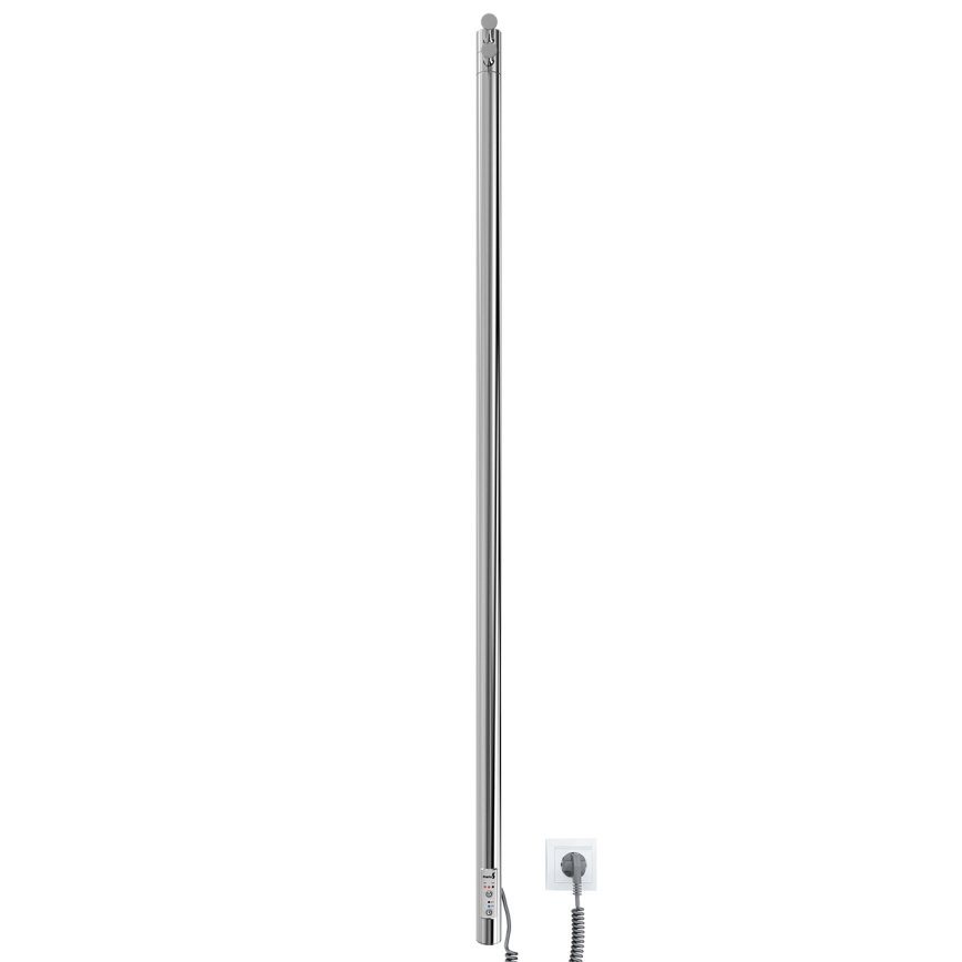 Badheizkörper RAY 25W/230V 110x30 cm IP44 Edelstahl/glänzender Chrom